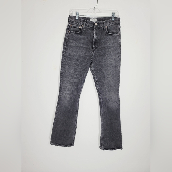 Agolde Charcoal Denim Jeans, Size 28 - Picture 1 of 5